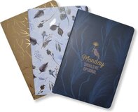 KTC Schrift A5 Natural Beauty - Set van 3 - Lined - 80 grams paper