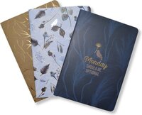 KTC Schrift A5 Natural Beauty - Set van 3 - Lined - 80 grams paper