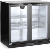 Arktic Backbar Koelkast - 180L - Zwart - Dubbele Deur