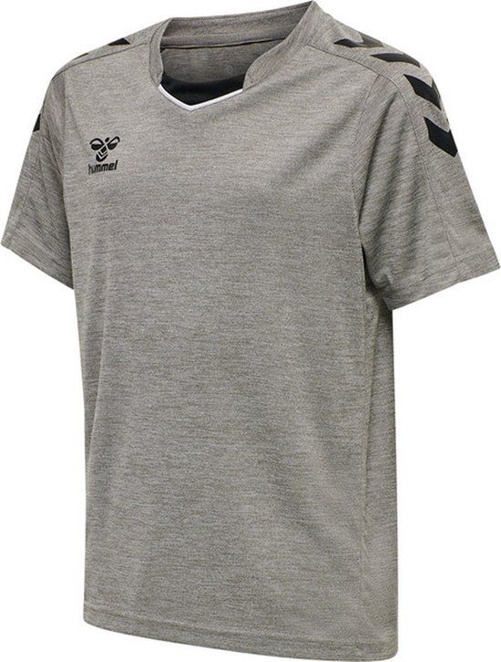 Hummel Core XK Poly Shirt Kids - Grijs - Maat 152 - Unisex