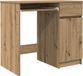 Bureau ambachtelijk 86x49x76 cm spaanplaat eikenkleurig