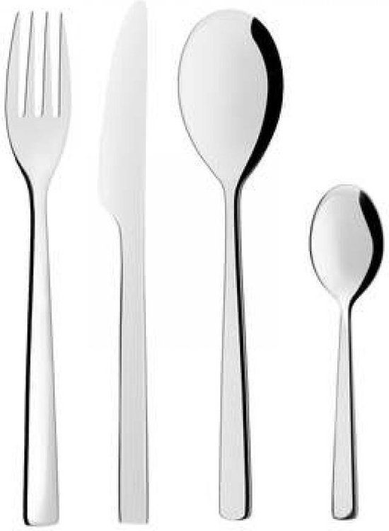 Secret de Gourmet Bestek 5five Deka - 24 Delig - Zilver
