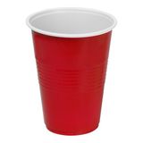 Algon Glazenset, rood, 250 ml, 25 stuks