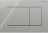 Geberit Sigma01 Bedieningsplaat - 2-toets spoeling - Vierkant - Glans Chroom
