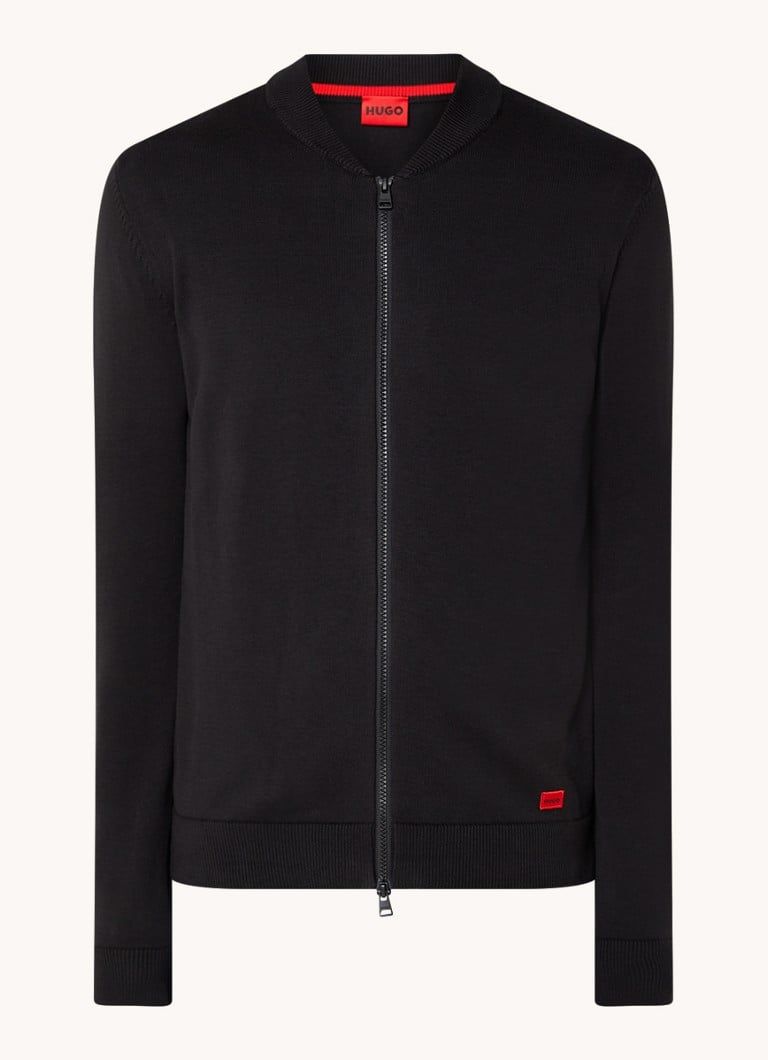 HUGO BOSS San Jague Fine Knit V-Neck Cardigan