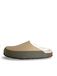 nae Vegan Shoes Muiltjes 'Suva' beige / olijfgroen