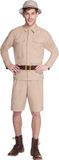 (PKT) Amscan Safari Herenkostuum Polyester Beige M/L