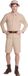 (PKT) Amscan Safari Herenkostuum Polyester Beige M/L