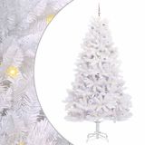 vidaXL - Kunstmatige - Hinged - Kerstboom - Roze - 270 - cm - Polyetheen - en - Staal