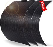 Merkloos Hoge Kwaliteit Flexibele Zonnepaneel - 330W - Zwart