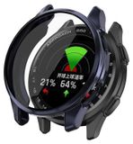 Wigento Garmin Beschermhoes van TPU met volledige dekking, blauw, voor de Approach S50 smartwatch