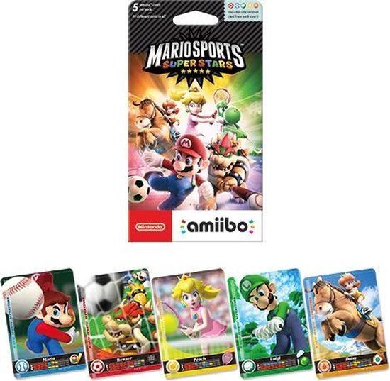 Nintendo Mario Sports Superstars Amiibo Cards (1 pakje)