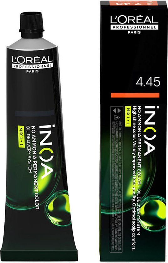 L'Oréal Professionnel Paris Inoa Nº 4.45 Permanente Kleur - 60 g