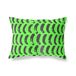 BonaMaison Neon Groen-Rook Decoratieve Kussensloop, Kussenhoezen Bank, Decoratieve Kussenhoesjes, Kussensloop; Sofa, Slaapkamer, Kantoor, Auto 45x60 Cm - Ontworpen en vervaardigd in Turkije