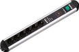 Bachmann contactdoosstrip PRIMO CLASSIC ALU, 6-voudig, Aluminium