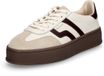 Gant Cuzmani damessneakers offwhite bordeaux
