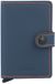 Secrid Matte Miniwallet - Portemonnee RFID 6,5 cm (nachtblauw-oranje)