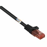 Renkforce RF-5043808 Netwerkkabel Zwart 0,5 m Cat6 U/UTP