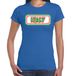 Bellatio Decorations Verkleed T-shirt voor dames - Italie - blauw - supporter - themafeest XS