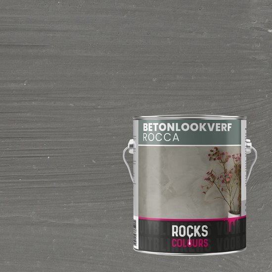 ROCKS Colours Betonlook verf - Grijs - KV-09-Escargot - 1 liter