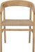 Bloomingville Vitus Eetkamerstoel Beige Eiken