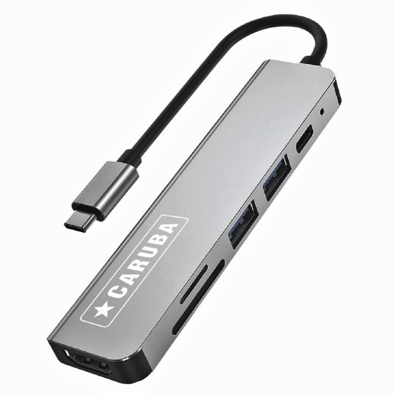 Caruba Caruba 6-in-1 USB-C Hub