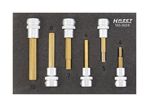 Hazet 163-302/6 Schraubendreher-Steckschlüssel-Set