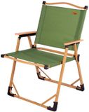 Aktive Glamping Stoel 53x53x77 Cm Groen/Bruin