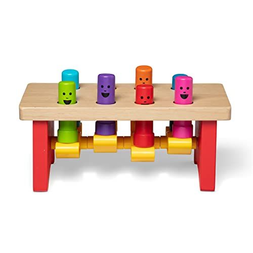 Melissa & Doug Deluxe Werkbank met hamer