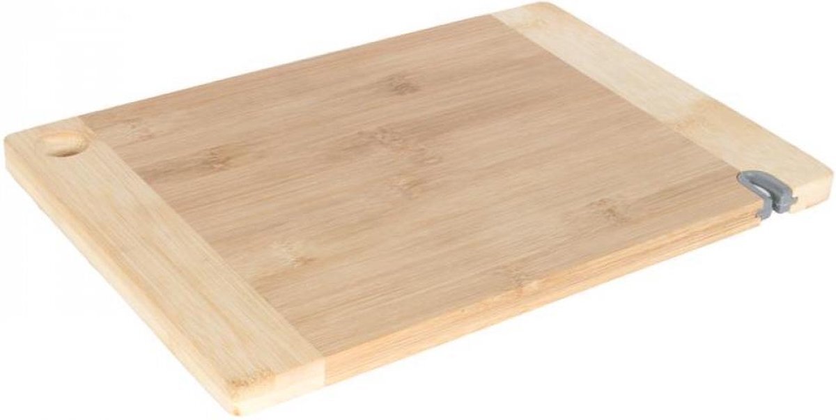 Look Concept Snijplank met messen slijper – CookConcept – Houten Keuken snijplank met ingebouwde messenslijper 33 x 23cm