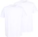 Tom Tailor - Ohio - T-shirt pour homme à col rond - Lot de 2 - Blanc