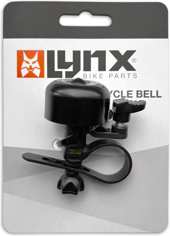 Lynx Fietsbel mini Belt Zwart Aluminium