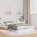 Maison Exclusive - Cadre de lit blanc 80 x 220 cm Bois de pin massif