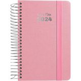 Grafoplás Fancy Agenda A6 Dagweergave Roze
