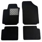 Vloermatten Fiat Vloermatten voor Fiat Stilo 2002-2008 maten, antislip, hakbeschermers van PVC, bevestigingsankers