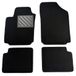 Vloermatten Fiat Vloermatten voor Fiat Stilo 2002-2008 maten, antislip, hakbeschermers van PVC, bevestigingsankers