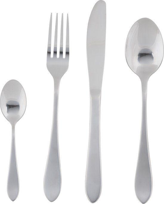 alpina Bestekset - 16-delig - 6 Personen - RVS - Vaatwasmachinebestendig