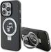 Karl Lagerfeld Karl&Choupette Collectie iPhone 14 Pro Hardcase MagSafe Ring Stand Noir