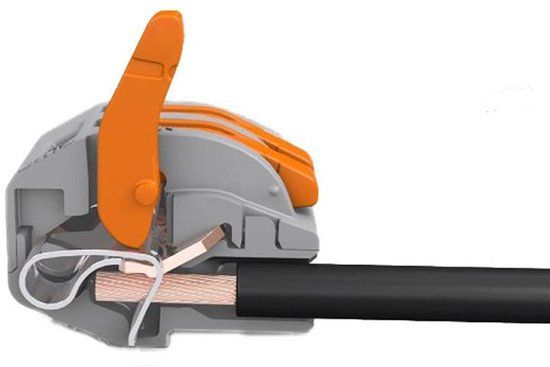 HOFTRONIC Verbindingsklem 5 polig - IP20 - 2,5mm² - met hendels