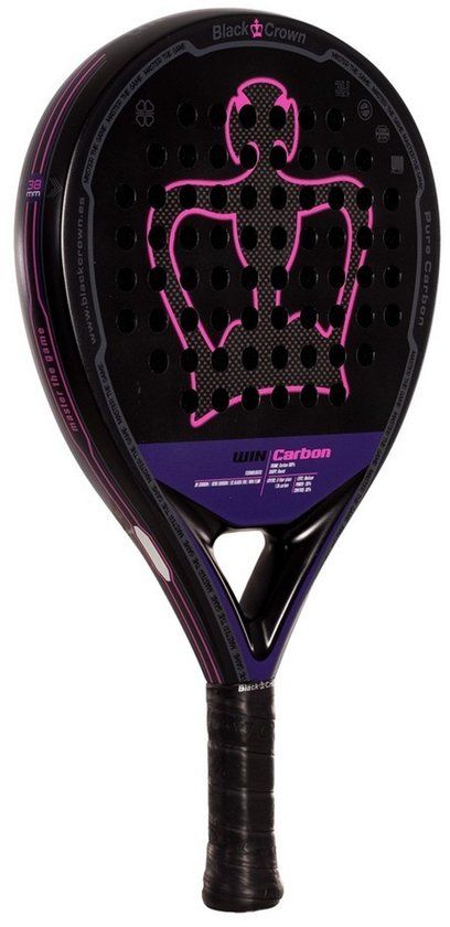 Black Crown Win Carbon 2025 Padel Racket