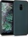 kwmobile telefoonhoesje voor Samsung Galaxy A8 (2018) - Back cover - metallic petrol