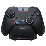 EasySMX X05 Pro, compatible avec plusieurs plateformes (PC, mobile, Switch), technologie à effet Hall, station d'accueil, noir, manette sans fil