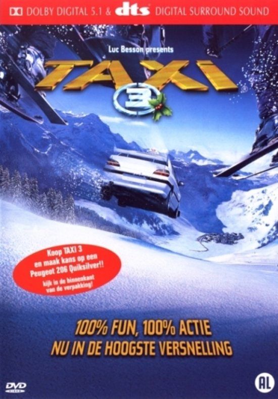 Movie Taxi 3 (1DVD) - Comedy - Frans - Nederlands ondertiteld