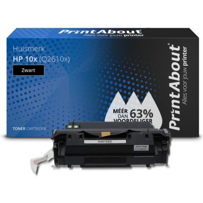 PrintAbout Huismerk HP 10A (Q2610A) Toner Zwart - Compatible