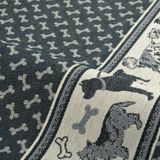 Bunzlau Castle Keukendoek Hond Zwart