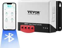 Vevor 50a 12v 660w / 24v 1320w Mppt Zonnelaadcontroller