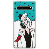 ERT GROUP Telefoonhoes voor Samsung S10 5G origineel en officieel gelicentieerd Disney-patroon Disney Villains 004 optimaal aangepast aan de vorm van de mobiele telefoon, hoes van TPU