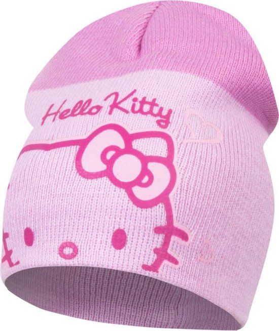 Hello Kitty Muts - Roze - Kinderen - 48 cm - Polyester
