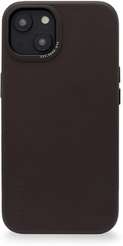 Decoded Leather Backcover Apple iPhone 14 Chocolate Brown