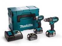 Makita DLX2131JX1 Combiset - 18V - 3x 3.0Ah - Li-ion - In Mbox